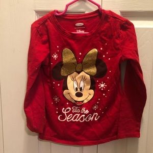 Old Navy Toddler Girls Christmas Tshirt Size 4t
